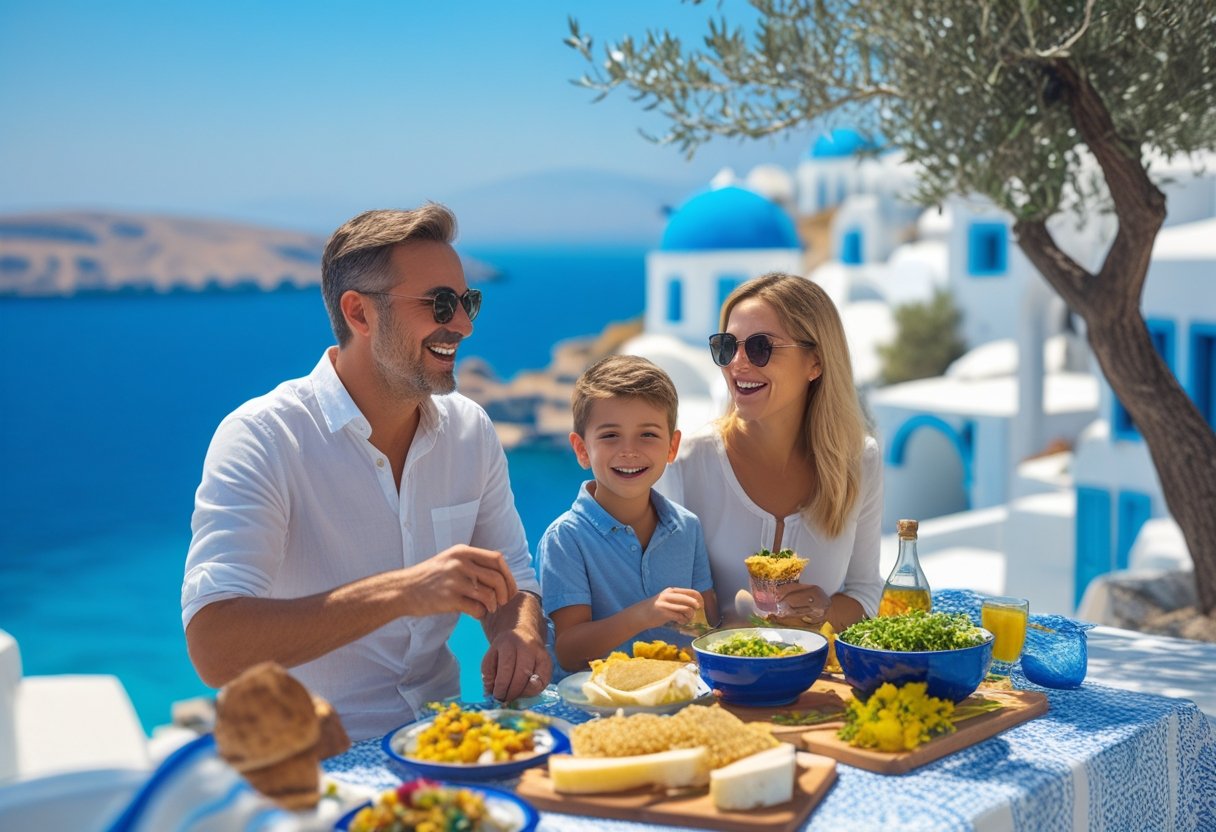 Familievenlige grækenland ferieoplevelser du ikke vil gå glip af