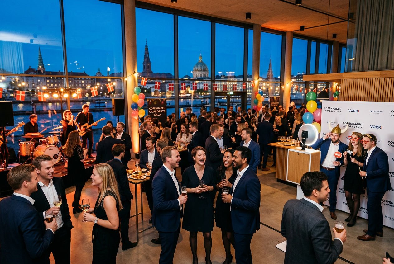 Sjove ideer til firmafest med underholdning i Kobenhavn